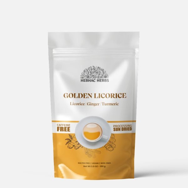 Licorice, Ginger & Turmeric Herbal Tea (Golden Licorice Tea)