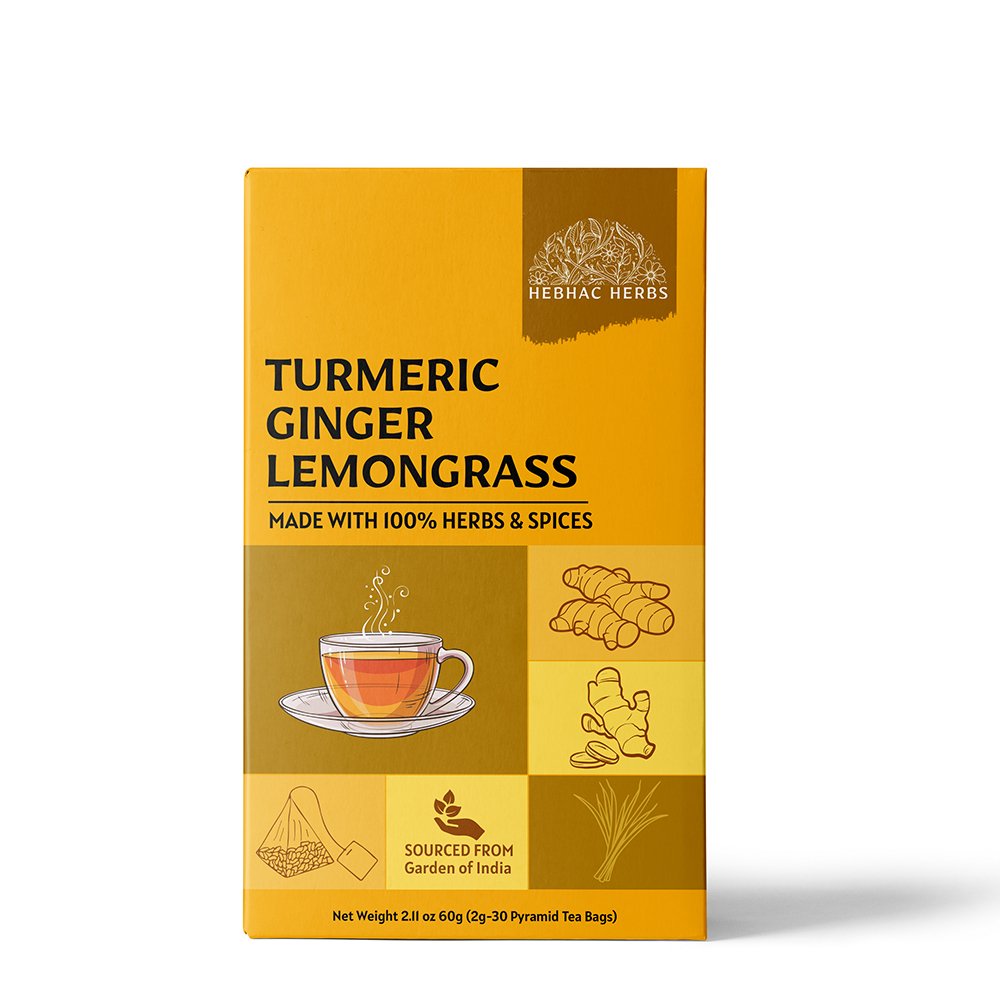 Tumeric Tea Tag Turmeric Ginger Lemongrass Tea Bags
