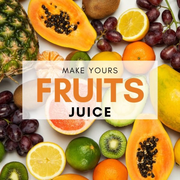 Colorful Fruits Delivery Promotion Instagram Post